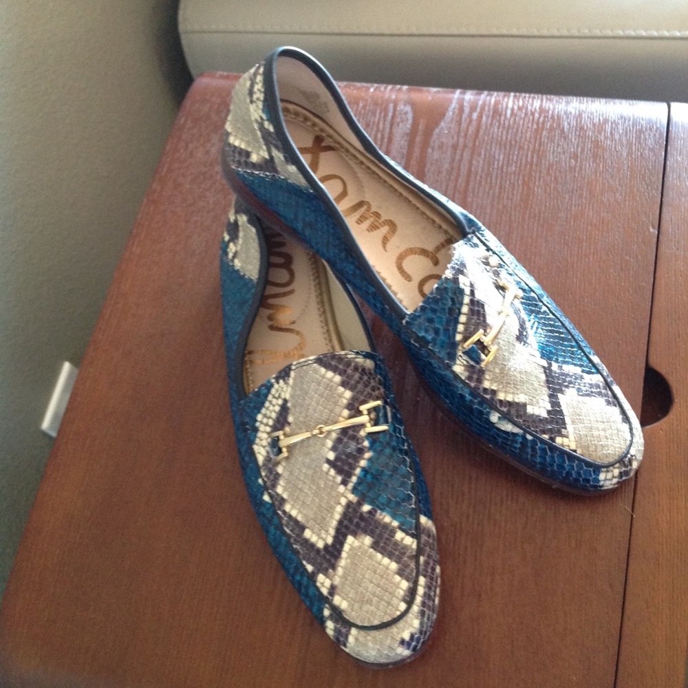 Snake Skin Women's Loafers